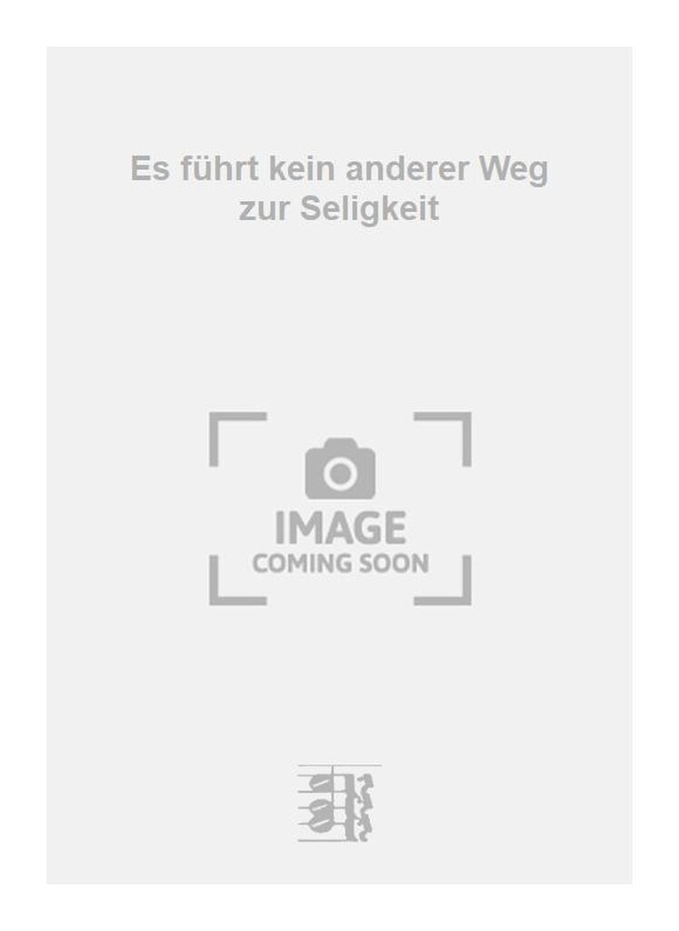 Es führt kein anderer Weg zur Seligkeit